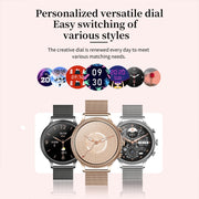 V60 1.39 Inch Wellness Tracking Multifunctional Water-resistant Bluetooth Call Smart Watch, Color: Black