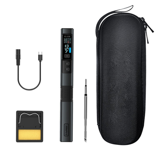 FNIRSI Portable Constant Temperature Soldering Iron Set, Model: HS-02B Standard K - free shipping - PMC Jewellery - Order now!