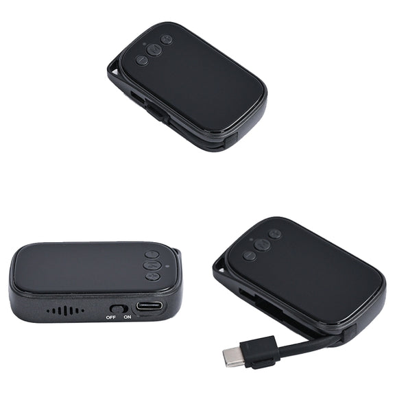 C20 HD Intelligent Noise Reduction Mini Recorder With OTG, Size: 64GB(Black)