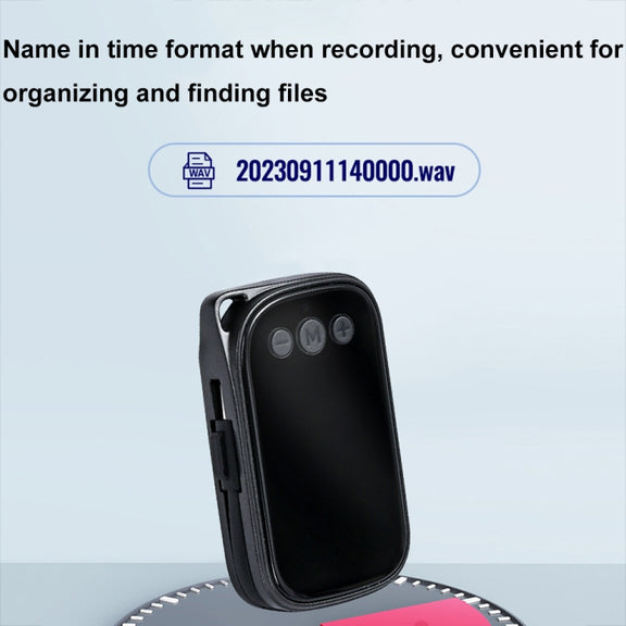 C20 HD Intelligent Noise Reduction Mini Recorder With OTG, Size: 64GB(Black)