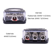 One To Three Car Audio Power Fuse Holder Fuse Junction Box