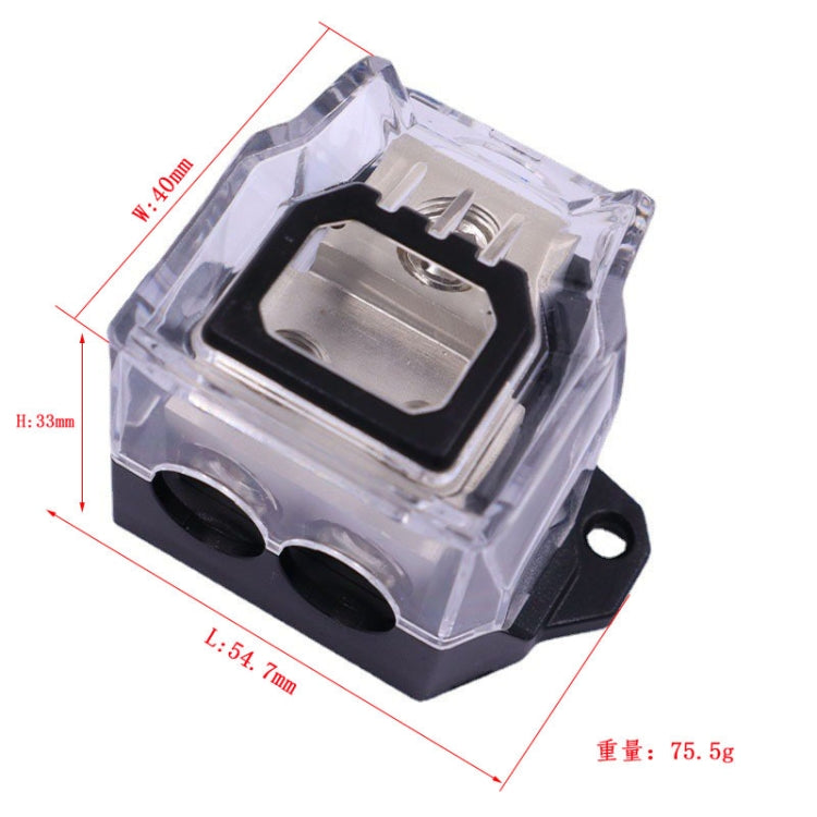 1 To 2 Car Audio Amplifier Modification Fuse Ground Box Hub
