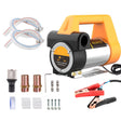 Small Portable Diesel Electric Self-Priming Oil Pump, Voltage: High Power 24v Forward And Reverse + 6m Tube - oil tank tubes & oil pumps by PMC TechLife | Online Shopping South Africa | PMC TechLife | Buy Now Pay Later Mobicred