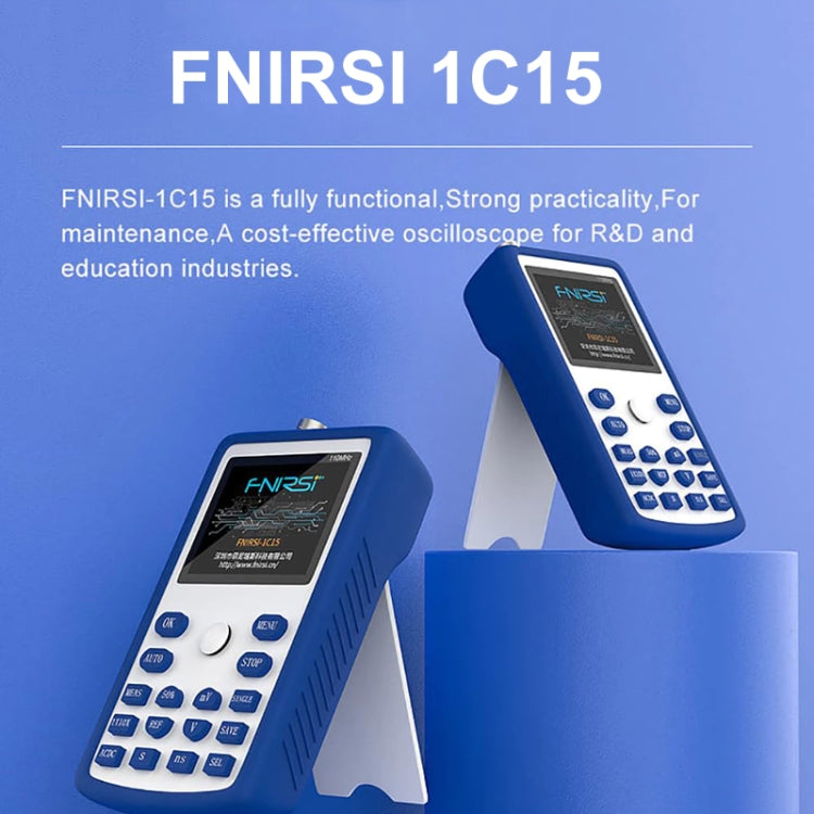 FNIRSI 1C15 Handheld Mini Portable Digital Oscilloscope With EU Plug - free shipping - PMC TechLife - Order now!
