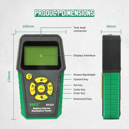 DUOYI DY223 Electrical Vehicle Voltage Testing And Fault Diagnostic Instrument(Test Clip+Guage Pen+Clip Base) - free shipping - PMC Jewellery - Order now!
