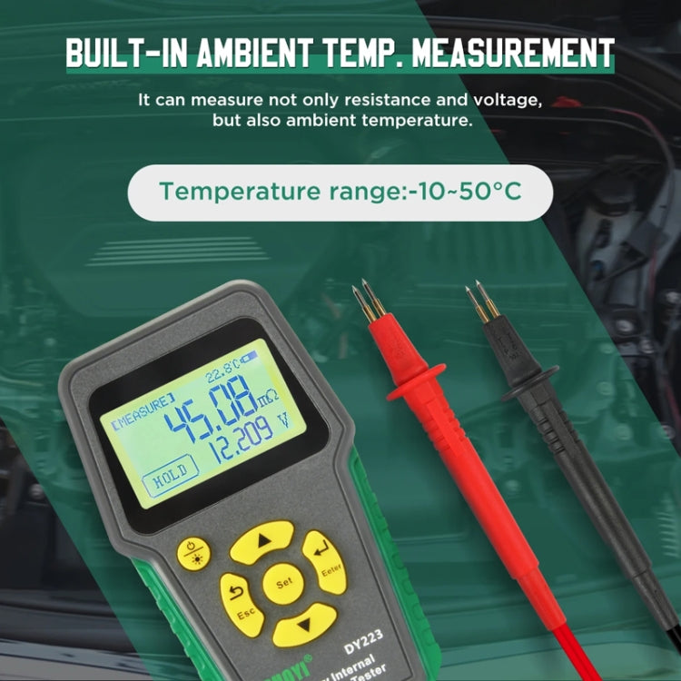 DUOYI DY223 Electrical Vehicle Voltage Testing And Fault Diagnostic Instrument(Test Clip+Guage Pen+Clip Base) - free shipping - PMC Jewellery - Order now!