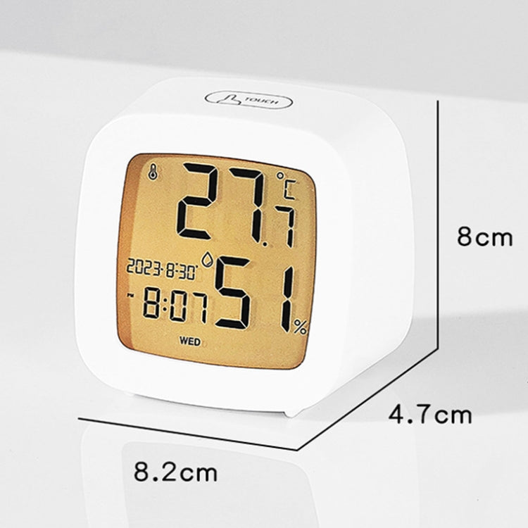 Multifunctional Temperature and Humidity LCD Clock Home Bedside Alarm Clock(2205 Black) - Alarm Clocks by PMc TechLife | Online Shopping South Africa | PMc TechLife | Buy Now Pay Later Mobicred