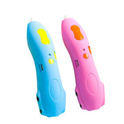 Infrared Sensing Low-temperature 3D Printing Pen Children DIY Graffiti Painting Pen(1000 mAh-Blue)