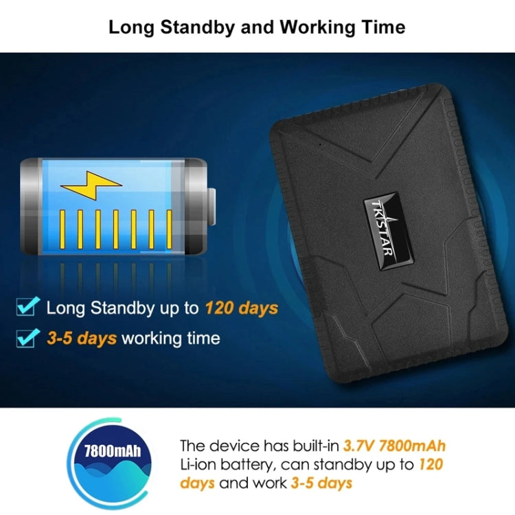 TKSTAR TK915 4G Quad Frequency Locator Car Anti-Theft GPS Tracker - free shipping - PMC Jewellery - Order now!