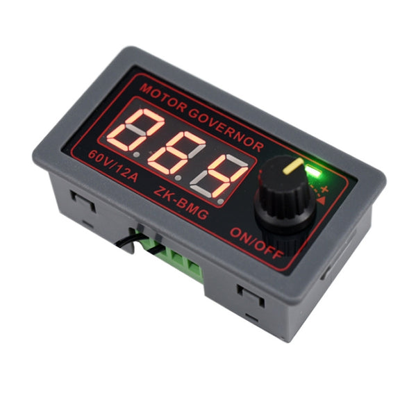 9-60V/12A/500W PWM Motor Fan DC Motor Speed Controller(With Shell)