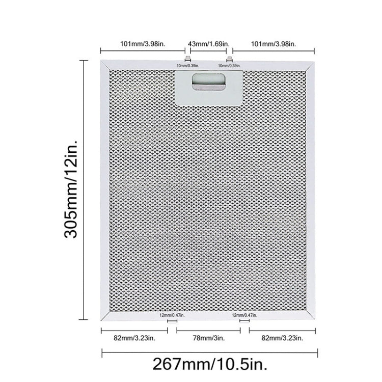 2pcs  W10169961A  Range Hood Filter for Whirlpool, Ikea, Kitchen Aid, Jenn Air 305 x 267 x 9mm - Range Hoods & Accessories by PMc TechLife | Online Shopping South Africa | PMc TechLife | Buy Now Pay Later Mobicred