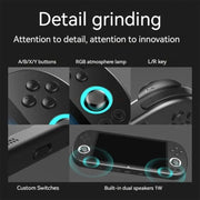 Trimui Smart Pro 4.96 Inch IPS Screen Handheld Game Console Open Source Linux System 64G(White)