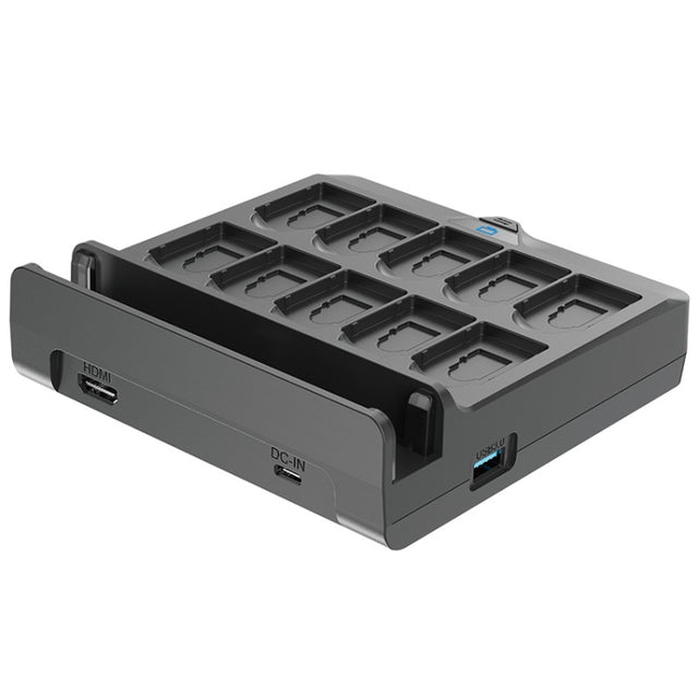 For Switch / Switch OLED Iplay NG-SW279 Cast Screen Charger Video Conversion Dock With Storage(Black)