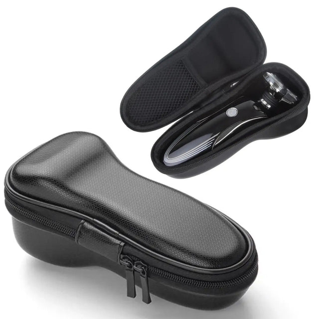 Electric Razor Storage Bag Water-resistant and Anti-fall Protection Box for Most 2-head or 3-head Razors