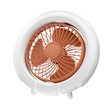 Night Light Desktop Folding Fan Outdoor Camping Hanging Mini Fan, Color: Orange Basic - Electric Fans by PMC TechLife | Online Shopping South Africa | PMC TechLife | Buy Now Pay Later Mobicred