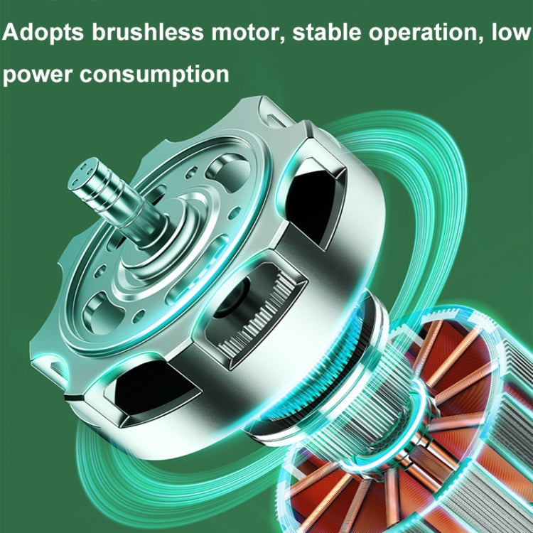 Night Light Desktop Folding Fan Outdoor Camping Hanging Mini Fan, Color: Green Upgraded - Electric Fans by PMC TechLife | Online Shopping South Africa | PMC TechLife | Buy Now Pay Later Mobicred