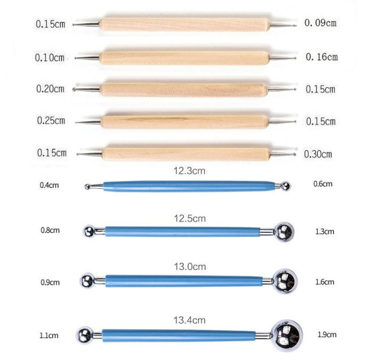 42 In 1 Clay Tools Kit Ceramics DIY Clay Sculpting Tools for Pottery Craft, Baking, Carving - Burin &Cutting Knife by PMC TechLife | Online Shopping South Africa | PMC TechLife | Buy Now Pay Later Mobicred