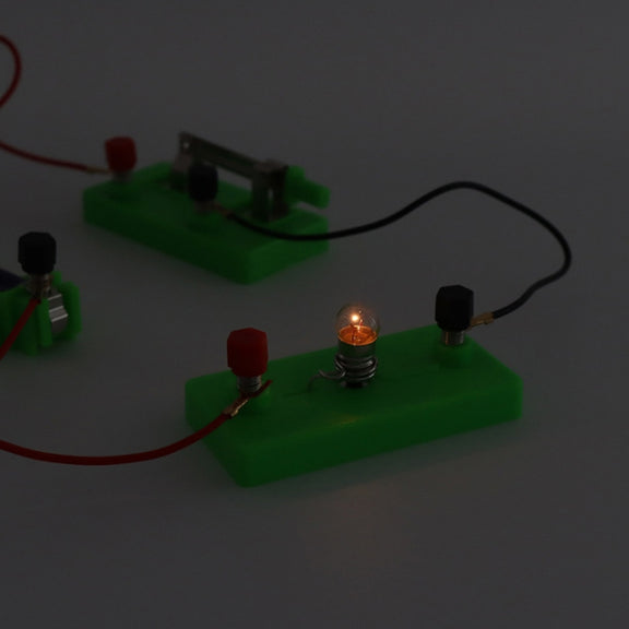 Light Up Small Bulb Physics Circuit Elementary School Science Experiment Equipment, Part: Wires