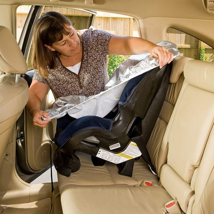 50x90cm Universal Baby Safety Seat Sunshade Dustproof Cover(Silver) - Seat Accessories by PMC TechLife | Online Shopping South Africa | PMC TechLife | Buy Now Pay Later Mobicred
