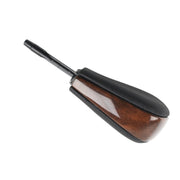 For BMW E Chassis Gear Lever Head, Universal For Left And Right Driving, Style: X1 1/3 Series Z4 Flat Head Walnut