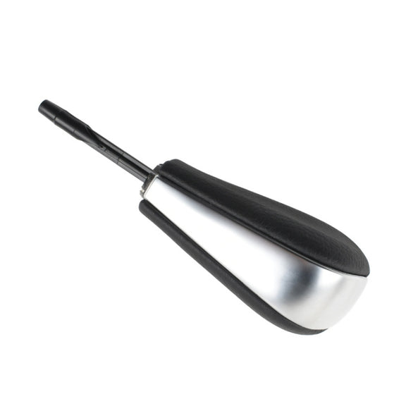 For BMW E Chassis Gear Lever Head, Universal For Left And Right Driving, Style: X1 1/3 Series Z4 Flat Head Silver