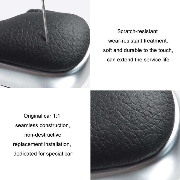 For BMW E Chassis Gear Lever Head, Universal For Left And Right Driving, Style: X1 1/3 Series Z4 Flat Head Walnut - Shift Knob by PMC TechLife | Online Shopping South Africa | PMC TechLife | Buy Now Pay Later Mobicred