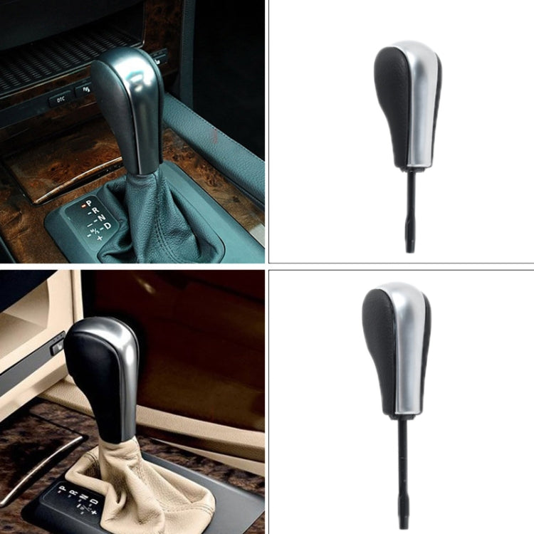 For BMW E Chassis Gear Lever Head, Universal For Left And Right Driving, Style: 1/3 Series Z4 Round Head Walnut