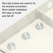 AC1512 1-2HP Thickened Cold Rolled Steel Air Conditioner Outside Unit Bracket Universal Air Conditioner Wall Mount Support