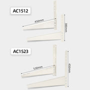 AC1523 2-3HP Thickened Cold Rolled Steel Air Conditioner Outside Unit Bracket Universal Air Conditioner Wall Mount Support