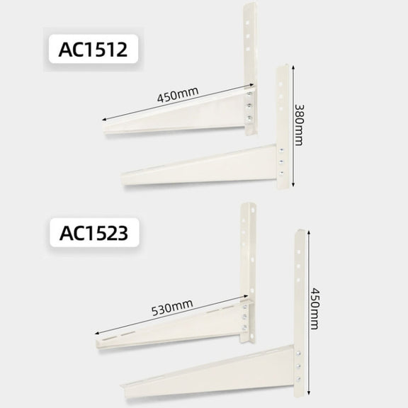 AC1523 2-3HP Thickened Cold Rolled Steel Air Conditioner Outside Unit Bracket Universal Air Conditioner Wall Mount Support