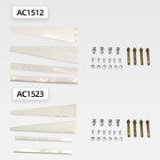 AC1523 2-3HP Thickened Cold Rolled Steel Air Conditioner Outside Unit Bracket Universal Air Conditioner Wall Mount Support