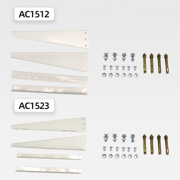 AC1512 1-2HP Thickened Cold Rolled Steel Air Conditioner Outside Unit Bracket Universal Air Conditioner Wall Mount Support