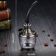 HENGDA HD-806 Dual Purpose Multifunctional Filtered Hookah With Long Hose(Gold)