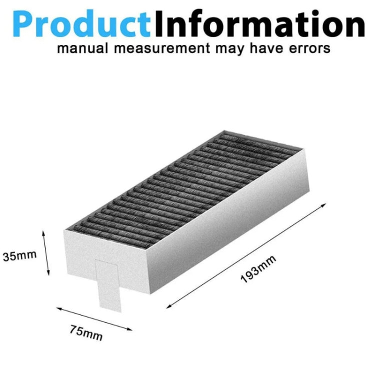 For Siemens HZ9VRCRO Bosch HEZ9VRUDO 17004796 Range Hood Filter Replacement Parts - Range Hoods & Accessories by PMC TechLife | Online Shopping South Africa | PMC TechLife | Buy Now Pay Later Mobicred