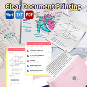 Phomemo M04S Thermal Printer Support 4 Inch Printing Width 300dpi Bluetooth Inkless Printer(White)