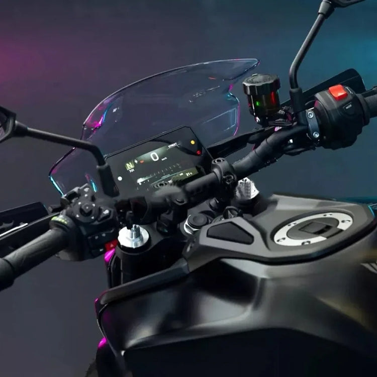 For Yamaha MT-09 SP 2024- Front Windshield(Black) - Ornamental Parts by PMC TechLife | Online Shopping South Africa | PMC TechLife | Buy Now Pay Later Mobicred