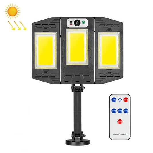 E-SMARTER W796-1 Solar Induction Courtyard Wall Light Smart Outdoor Lamp With Remote Control - free shipping - PMC Jewellery - Order now!