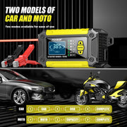 FOXSUR Cars Motorcycles 12V Lithium Cattery Charger With Battery Detection(AU Plug)