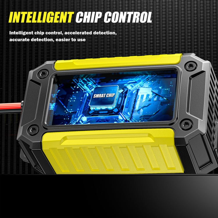 FOXSUR Cars Motorcycles 12V Lithium Cattery Charger With Battery Detection(EU Plug) - Battery Charger by FOXSUR | Online Shopping South Africa | PMC TechLife | Buy Now Pay Later Mobicred