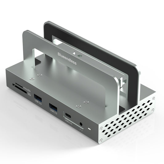 10-in -1 without LAN Blueendless 4K/60Hz Type-C Laptop Vertical Stand HUB Docking Station - free shipping - PMC Jewellery - Order now!