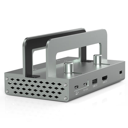 10-in -1 without LAN Blueendless 4K/60Hz Type-C Laptop Vertical Stand HUB Docking Station - free shipping - PMC Jewellery - Order now!