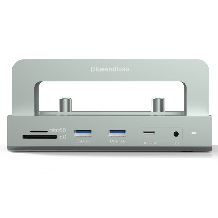 10-in -1 without LAN Blueendless 4K/60Hz Type-C Laptop Vertical Stand HUB Docking Station - free shipping - PMC Jewellery - Order now!