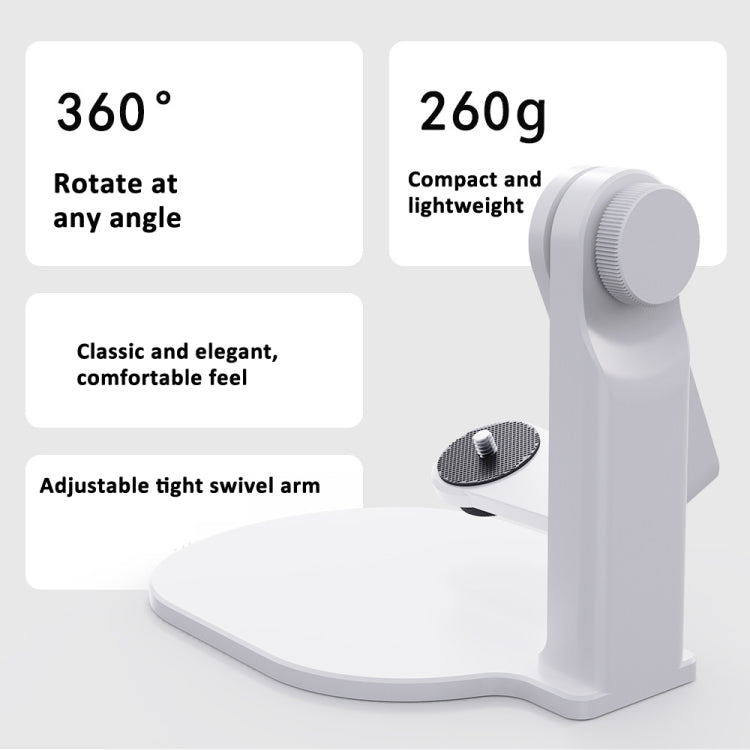 Projector 360 Degree Rotating Bracket Projection Flip Stand(White) - free shipping - PMC Jewellery - Order now!