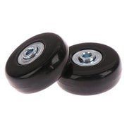50mm x 18mm Luggage Suitcase Replacement Wheels Low Noise Spinner Wheels