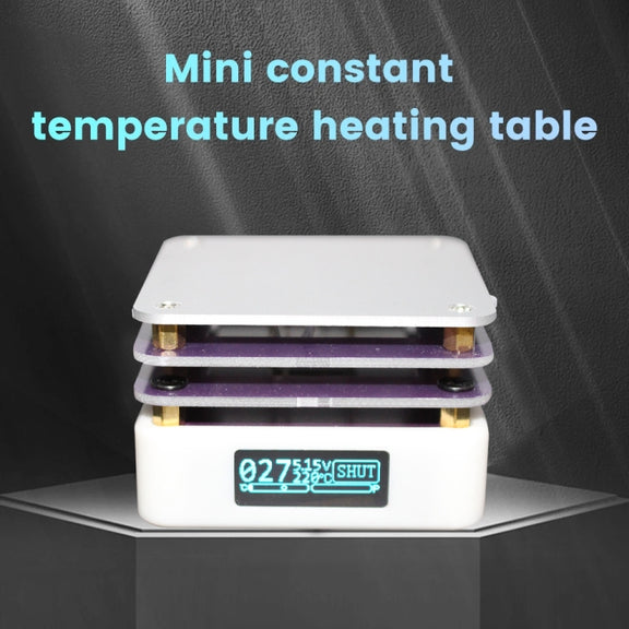 65W Welding Mini Constant Temperature Table LED Light Display, Model: With Stand + Clean Sponge