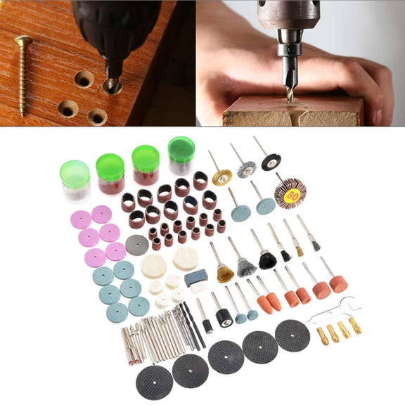 100pcs /Set Grinding Cutting Drilling Electrical Grinding Accessories Grinder Polishing Tool Parts Set