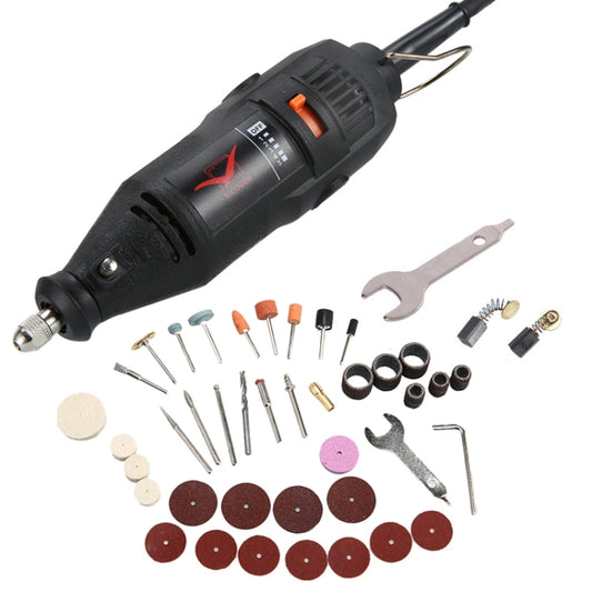 VICOVER Small Adjustable Speed Electrical Grinder Set Jade Carving Pen Polishing Tool EU Plug, Model: 40pcs Parts - free shipping - PMC Jewellery - Order now!