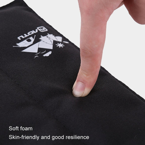 AOTU AT6225 Portable Water-resistant Picnic Cushion Moisture-Proof Camping Cushion Thickened Outdoor Beach Travel Folding Small Cushion, Color: 4 Fold Khaki