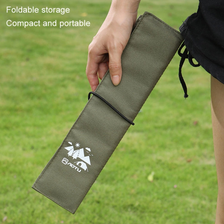 AOTU AT6225 Portable Waterproof Picnic Cushion Moisture-Proof Camping Cushion Thickened Outdoor Beach Travel Folding Small Cushion, Color: 4 Fold Army Green - Camping Mats by AOTU | Online Shopping South Africa | PMC Jewellery | Buy Now Pay Later Mobicred