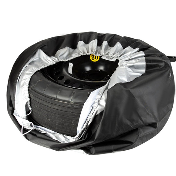 80x47cm 210D Oxford Cloth Car Water-resistant Dirt-resistant Tire Protective Cover